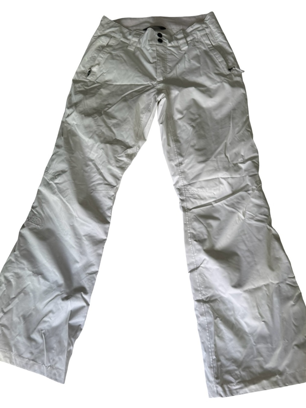 Women’s White Snow Ski Pants Waterproof Snowboard Pants Insulated Size S